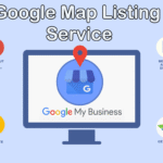Google maps local listing showing new section of web search results